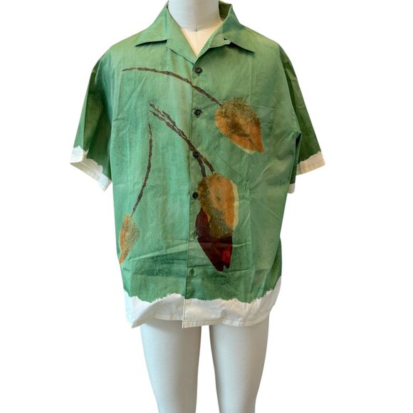 Prada Men's 100% Cotton Popeline Tulipa Men's Shirt, M, XL, XXL - Picture 1 of 12